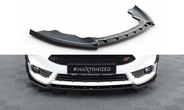 Maxton Design Front extension V.4 - Ford Fiesta ST MK7 Facelift