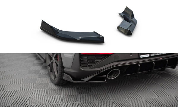 Maxton Design Rear extension Flaps Diffusor V.6 - Hyundai I30 N Hatchback MK3 Facelift