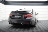 Maxton Design Rear extension Diffusor - BMW 4 Coupe/ Gran Coupe/ Cabrio M-Package F32/ F36/ F33