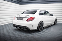 Maxton Design Heckansatz Diffusor DTM Look - Mercedes-AMG C63 Limousine/ Kombi W205/ S205
