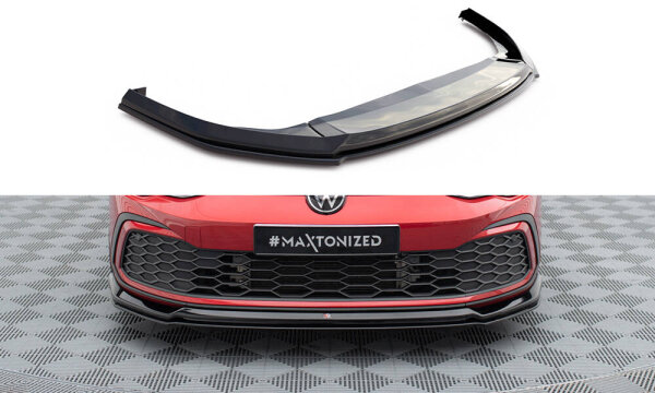 Maxton Design Front extension V.6 - VW Golf GTI/ GTE/ GTD/ R-Line MK8