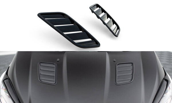 Maxton Design Hood vents - Ford Fiesta ST MK7 Facelift