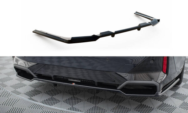 Maxton Design Rear extension Diffusor DTM Look V.2 - BMW 5/ i5 M-Package Limousine/ Touring G60/ G61