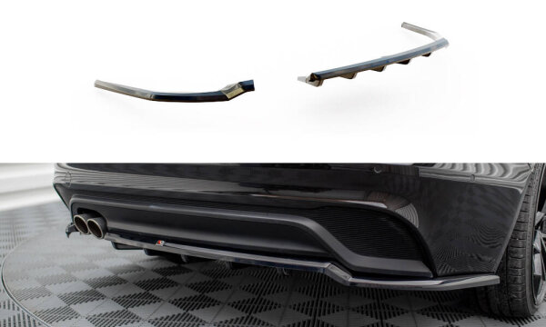 Maxton Design Rear extension Diffusor DTM Look - Jaguar XE X760 Facelift