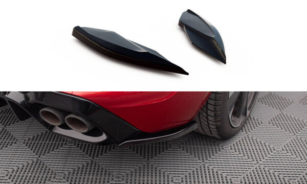 Maxton Design Heckansatz Flaps Diffusor V.2 - Cupra Leon Hatchback MK1