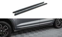 Maxton Design Side Skirts Diffusers - Skoda Kodiaq Sportline MK1 Facelift