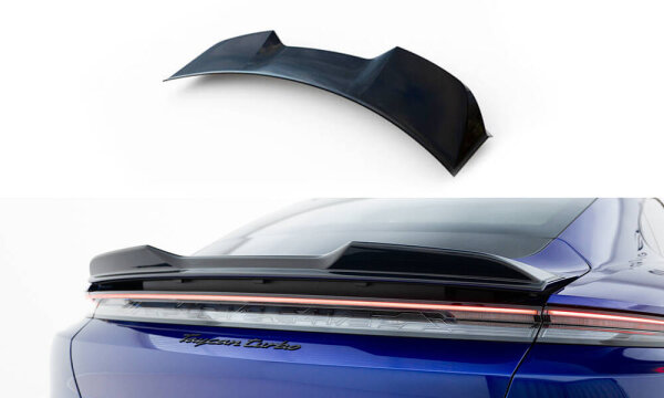 Maxton Design Spoiler Cap - Porsche Taycan Turbo S MK1