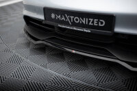 Maxton Design Front extension - Porsche Taycan/ Taycan 4/ Taycan 4S/ Taycan GTS MK1