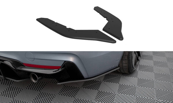 Maxton Design Street Pro Rear extension Flaps Diffusor - BMW 435i Coupe M-Package F32