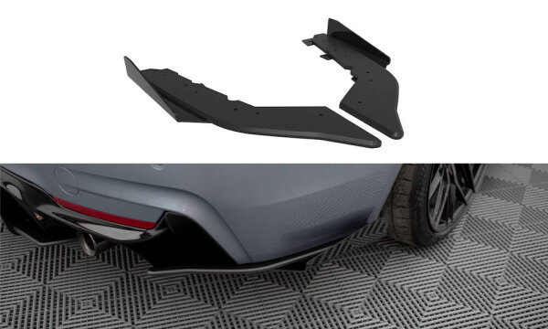 Maxton Design Street Pro Rear extension Flaps Diffusor - BMW 435i Coupe M-Package F32
