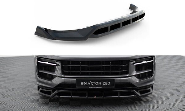 Maxton Design Front extension - Porsche Cayenne SUV/ Coupe MK3 Facelift