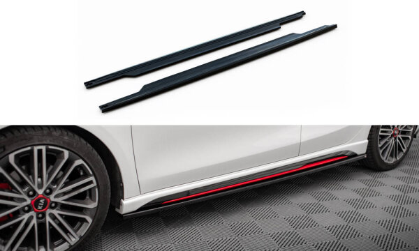 Maxton Design Side Skirts Diffusers - Kia Ceed GT MK3
