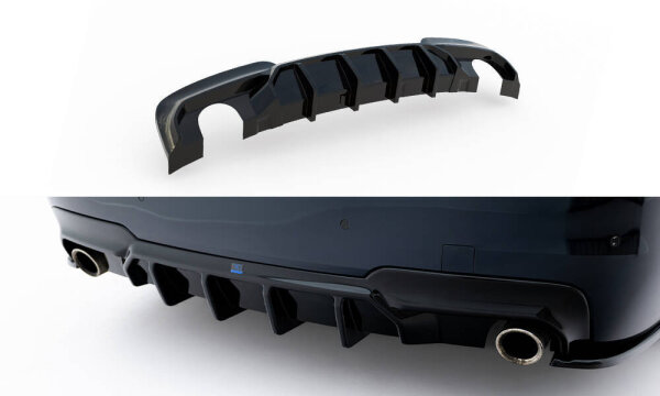Maxton Design Rear extension Diffusor V.2 - BMW 5 M-Package F10/ F11