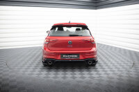 Maxton Design Rear extension Diffusor + Sports exhaust dummy - VW Golf GTE/ R-Line MK8/ MK8 Facelift