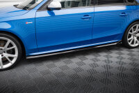 Maxton Design Side Skirts Diffusers V.4 - Audi A4/ A4 S-Line/ S4 B8