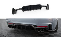Maxton Design Rear extension Diffusor - BMW 4 Coupe/ Gran...