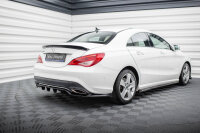 Maxton Design Heckansatz Diffusor DTM Look - Mercedes CLA...