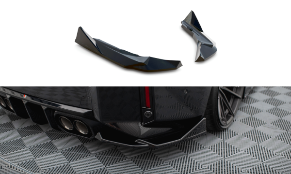 Maxton Design Rear extension Flaps Diffusor V.6 (for Rear extension V.2) - BMW M2 G87