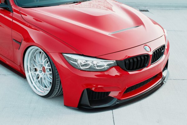 Maxton Design front extension + frame for side air intake - BMW M3 F80