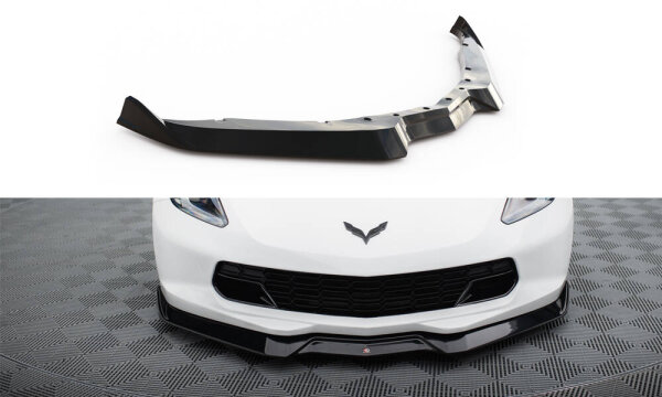 Maxton Design Front extension V.2 - Chevrolet Corvette Stingray/ Z06 C7
