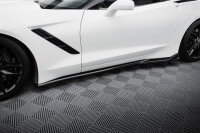 Maxton Design Side Skirts Diffusers V.2 - Chevrolet Corvette Stingray C7