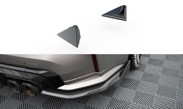 Maxton Design Prepreg Carbon Rear extension Flaps - BMW M4 G82/ G82 Facelift