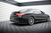 Maxton Design Heckansatz Diffusor DTM Look - Mercedes S Coupe AMG-Line C217 Facelift