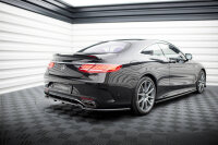 Maxton Design Rear extension Diffusor DTM Look - Mercedes S Coupe AMG-Line C217 Facelift