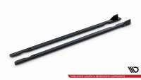 Maxton Design Side Skirts Diffusers V.3 + Flaps - VW Golf R/ R-Line MK7