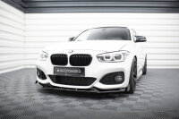 Maxton Design Front extension V.5 + Flaps - BMW 1 M-Package/ M140i F20 Facelift