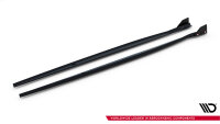Maxton Design Side Skirts Diffusers V.4 + Flaps - BMW 1 M-Package/ M140i F20 Facelift