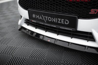 Maxton Design Front Ansatz V.6 + Flaps - Ford Fiesta ST MK7 Facelift