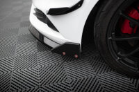 Maxton Design Front extension V.6 + Flaps - Ford Fiesta ST MK7 Facelift