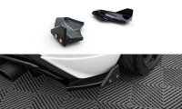 Maxton Design Rear extension Flaps Diffusor V.3 + Flaps - Ford Fiesta ST MK7 Facelift