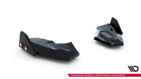 Maxton Design Rear extension Flaps Diffusor V.3 + Flaps - Ford Fiesta ST MK7 Facelift