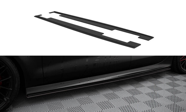 Maxton Design Street Pro Side Skirts Diffusers - Audi A7 RS7 Look C7