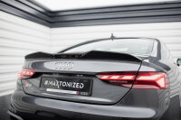 Maxton Design Spoiler Cap - Audi S5 Coupe/ A5 S-Line Coupe F5 Facelift