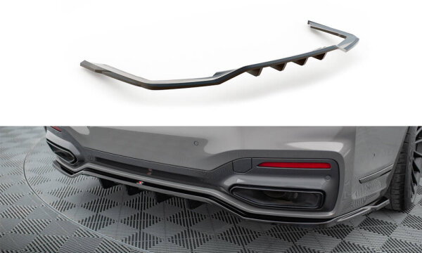 Maxton Design Rear extension Diffusor DTM Look V.2 - BMW 7 M-Package G11/ G12 Facelift