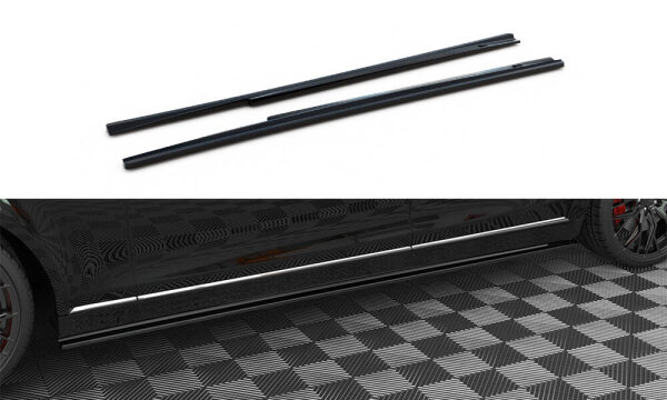 Maxton Design Side Skirts Diffusers - Mercedes S Long W222