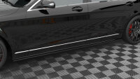 Maxton Design Side Skirts Diffusers - Mercedes S Long W222
