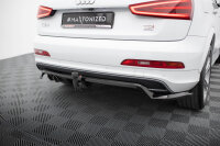 Maxton Design Rear extension Diffusor DTM Look - Audi Q3 S-line 8U