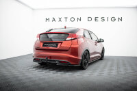 Maxton Design Rear extension Flaps Diffusor - Honda Civic Hatchback MK9