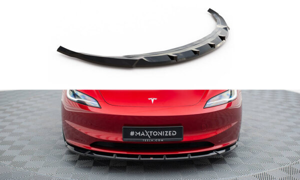 Maxton Design Front extension V.2 - Tesla Model 3 Project HighlandFacelift