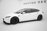 Maxton Design Side Skirts Diffusers V.2 - Tesla Model 3 Performance MK1 Facelift
