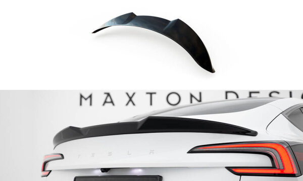 Maxton Design Spoiler Cap - Tesla Model 3 Performance MK1 Facelift
