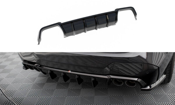 Maxton Design Rear extension Diffusor - BMW X3 M F97/ F97 Facelift