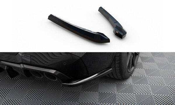 Maxton Design Rear extension Flaps Diffusor V.2 - BMW X3 M F97/ F97 Facelift