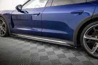 Maxton Design Side Skirts Diffusers - Porsche Taycan Cross Turismo 4S