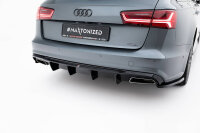 Maxton Design Heckansatz Diffusor V.2 - Audi A6/ A6 C7 S-line/ S6 C7 Facelift