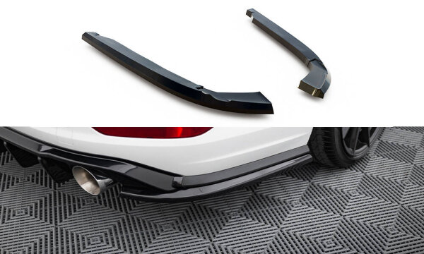 Maxton Design Rear extension Flaps Diffusor - VW Jetta GLI MK7